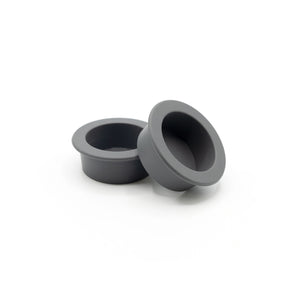 Pangea Small Silicone Gecko Feeding Cups - 2 Pack grey.