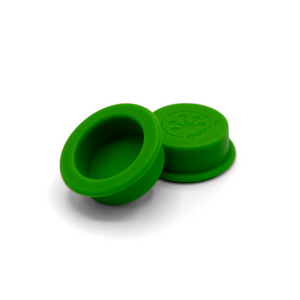 Pangea Small Silicone Gecko Feeding Cups - 2 Pack green.