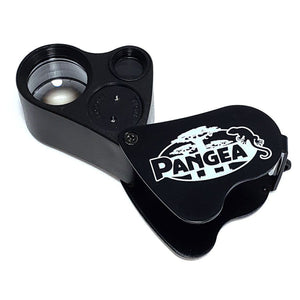 Pangea 30x-60x Gecko Sexing Loupe - open at angle.