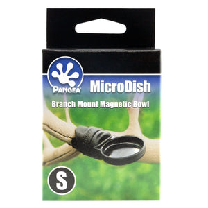 Pangea MicroDish Branch Mount Magnetic Bowl Small - front of box.