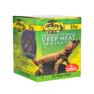 Pangea Infrared Deep Heat Projector 50w - box angled.