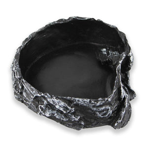 Pangea Rock Water Bowl Medium - angled.