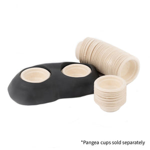 Pangea Ultimate Eco Dish shown with Pangea Biodegradable cups which are sold seperately.