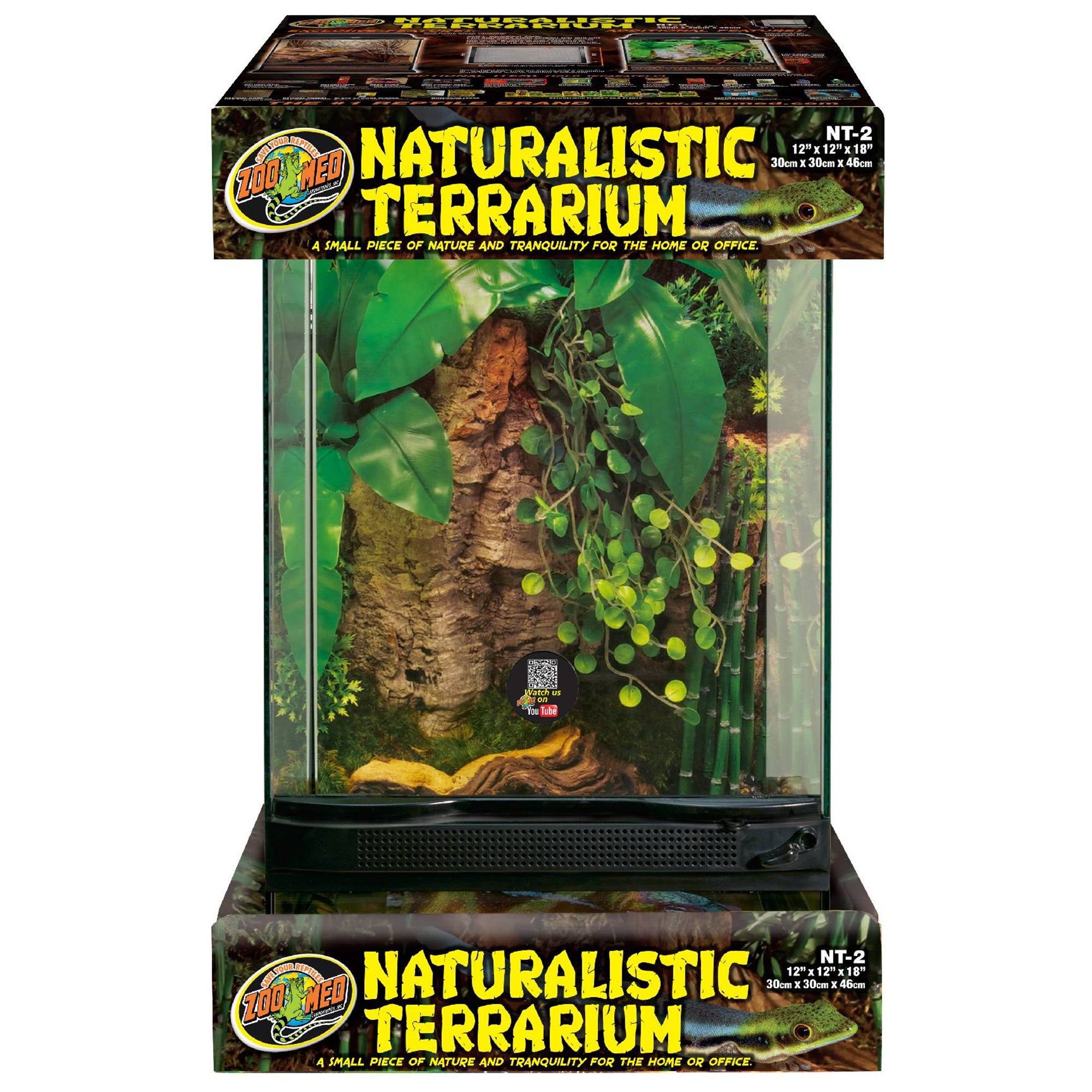 Zoo Med Naturalistic Terrarium 12"x12"x18"