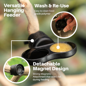 Image of Pangea MicroDish Dual Branch Mount Kit with informational labels.