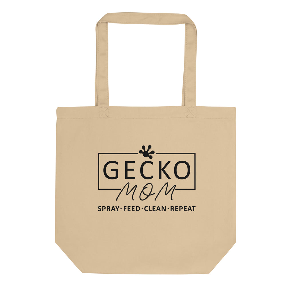 Gecko Mom Spray Feed Clean Repeat Eco Tote Bag