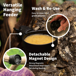 Pangea MicroDish Large Branch Mount Kit with informational labels.