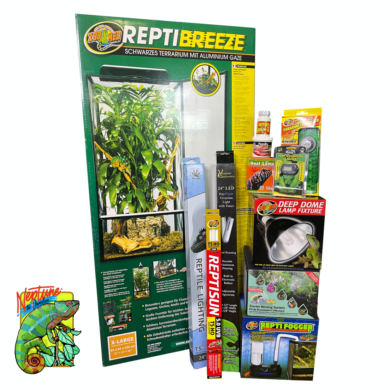 Chameleon terrarium kit 2025