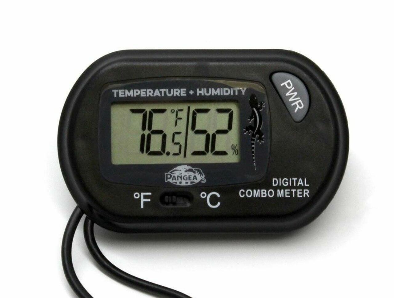 Reptile Hygrometer Hydrometer Thermometer Temperature Humidity Digital Mini  LCD