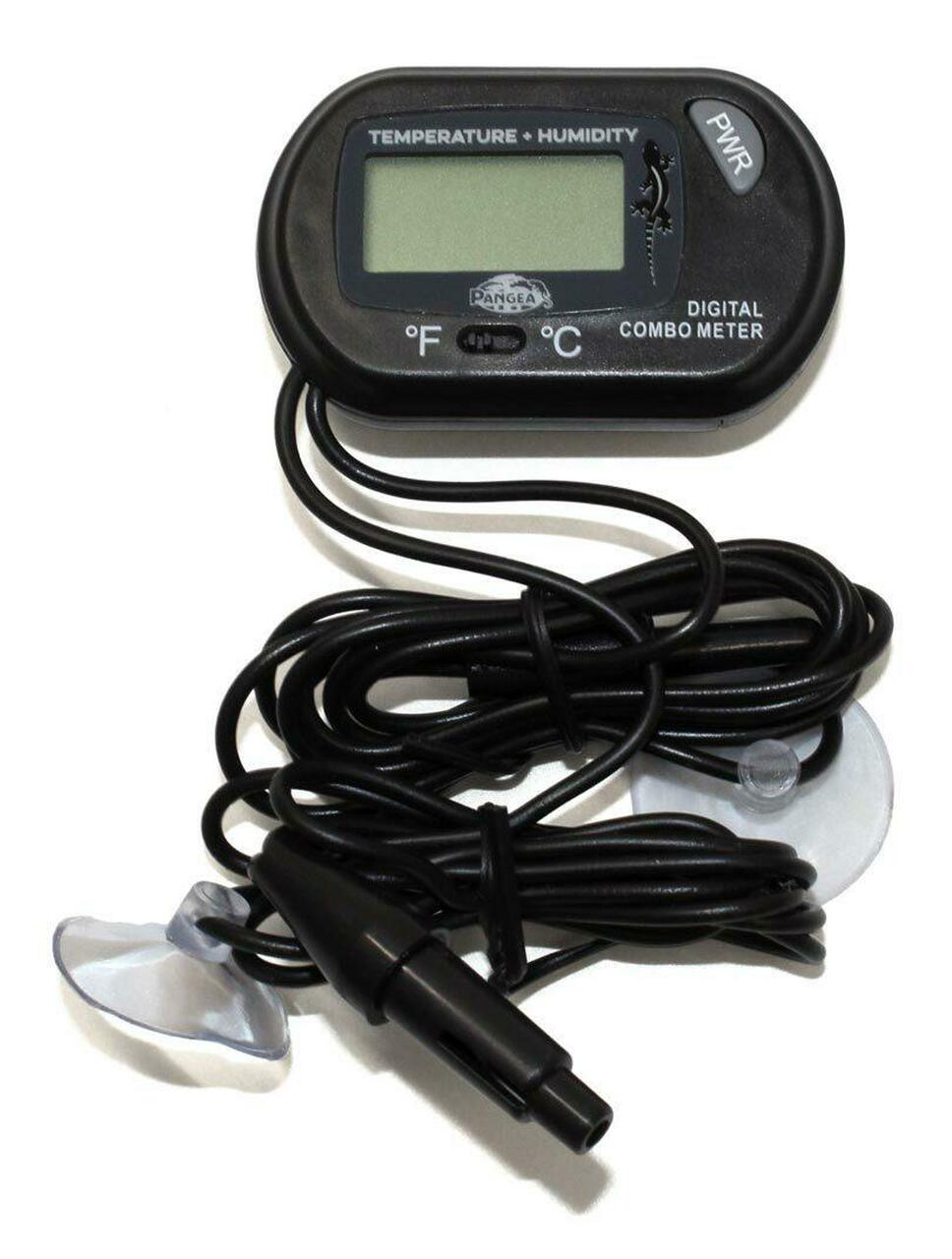 ZOO MED Dual Analog Thermometer & Humidity Gauge 