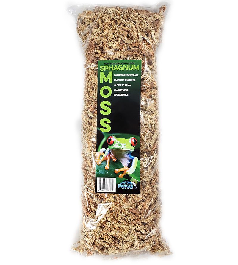 Sphagnum Moss 40 Liters New Zealand Grade AAA Great for Reptiles, Bedding and Terrarium 500 Gram Bale